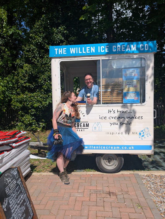 Exciting Weekend Alert: Willen Ice Cream Visits Molly’s Pantry in Bletchley!