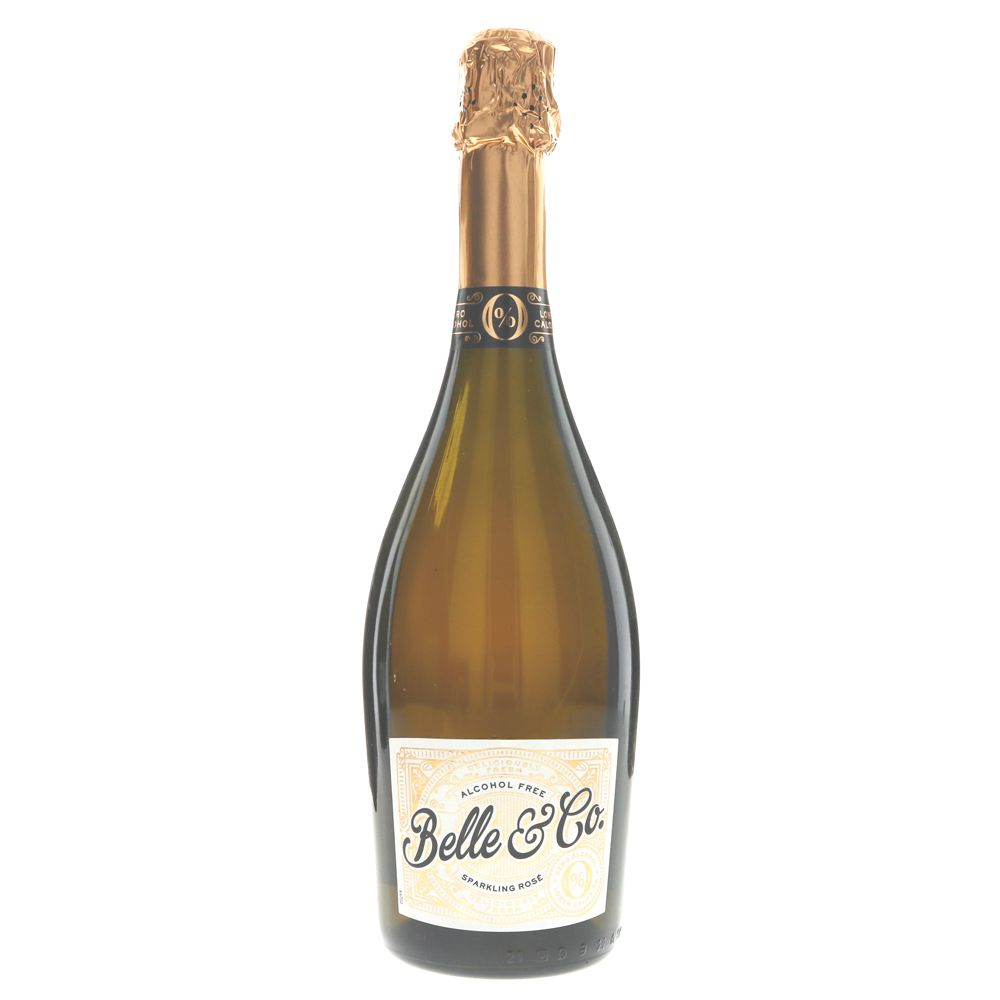 Belle & Co Alcohol Free Sparkling Rose 750ml image 0