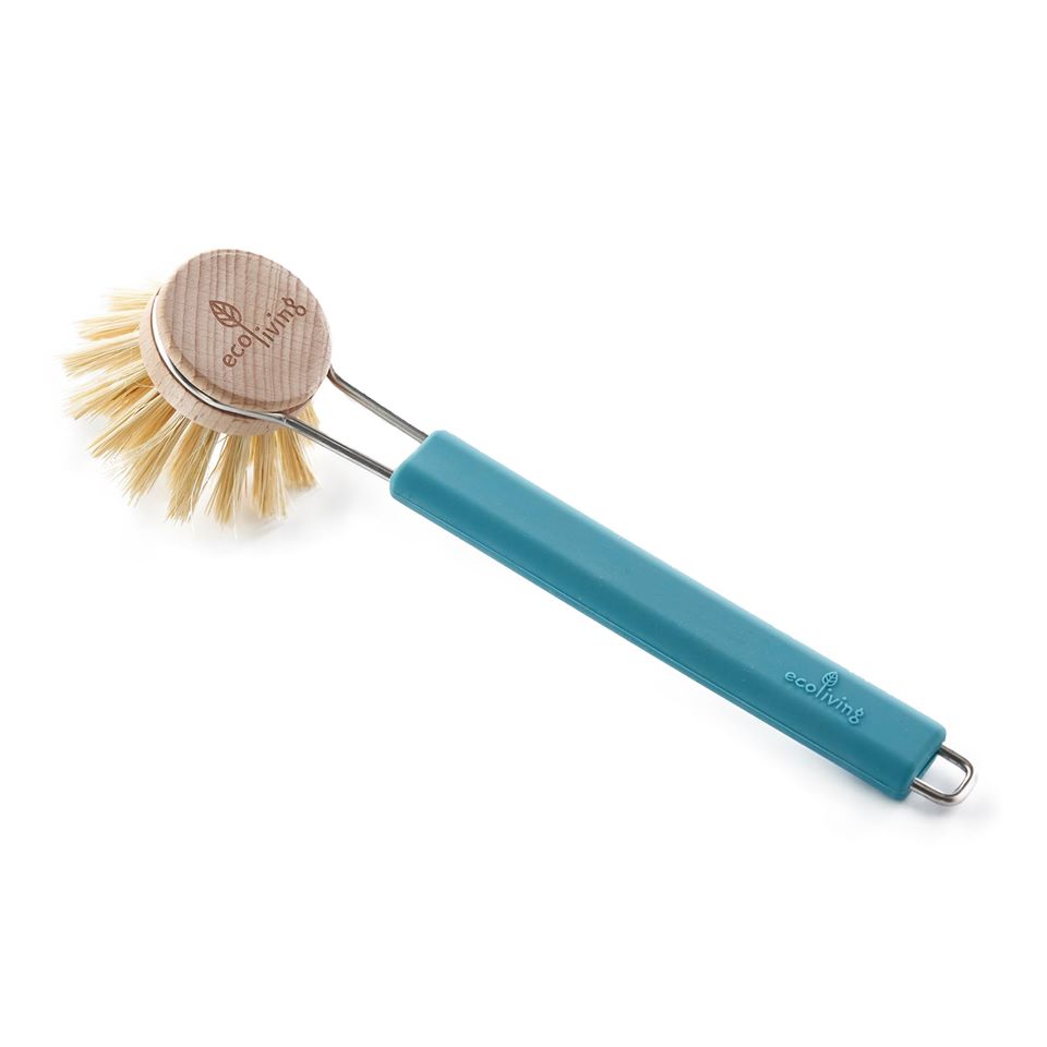 FSC Beech Wood dish brush with replaceable head image 2