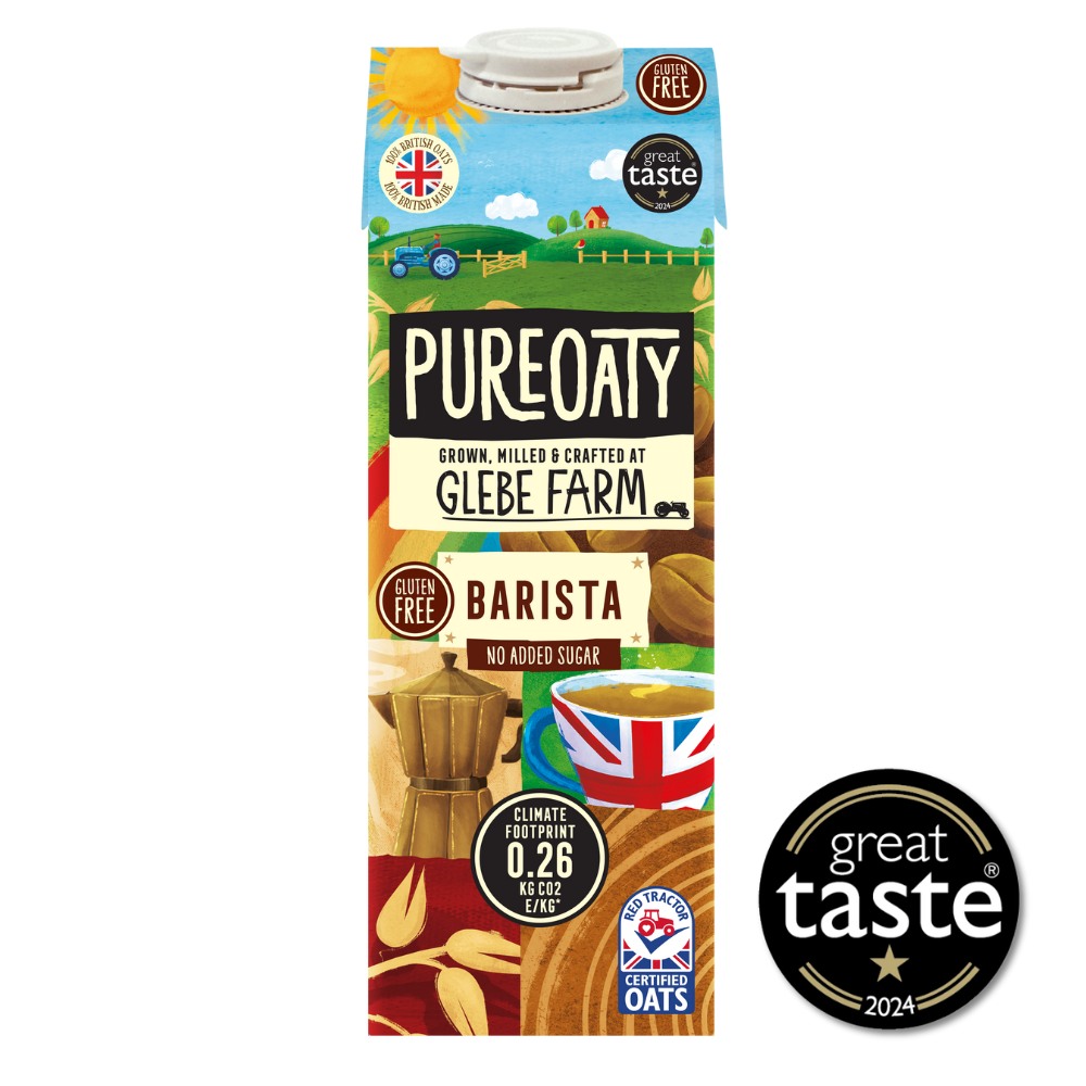 Glebe Farm Pure Oaty Barista - 1ltr