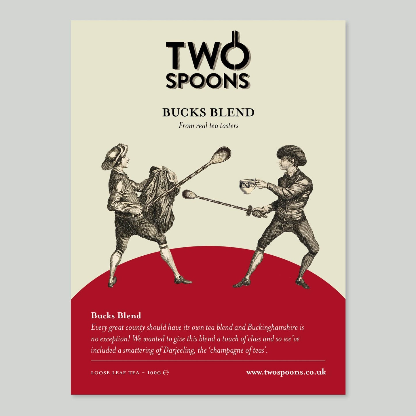 Two Spoons; BUCKS BLEND - LOOSE LEAF - 100GS image 0