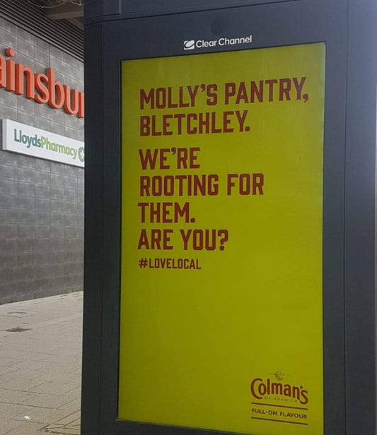 molly's pantry colmans poster