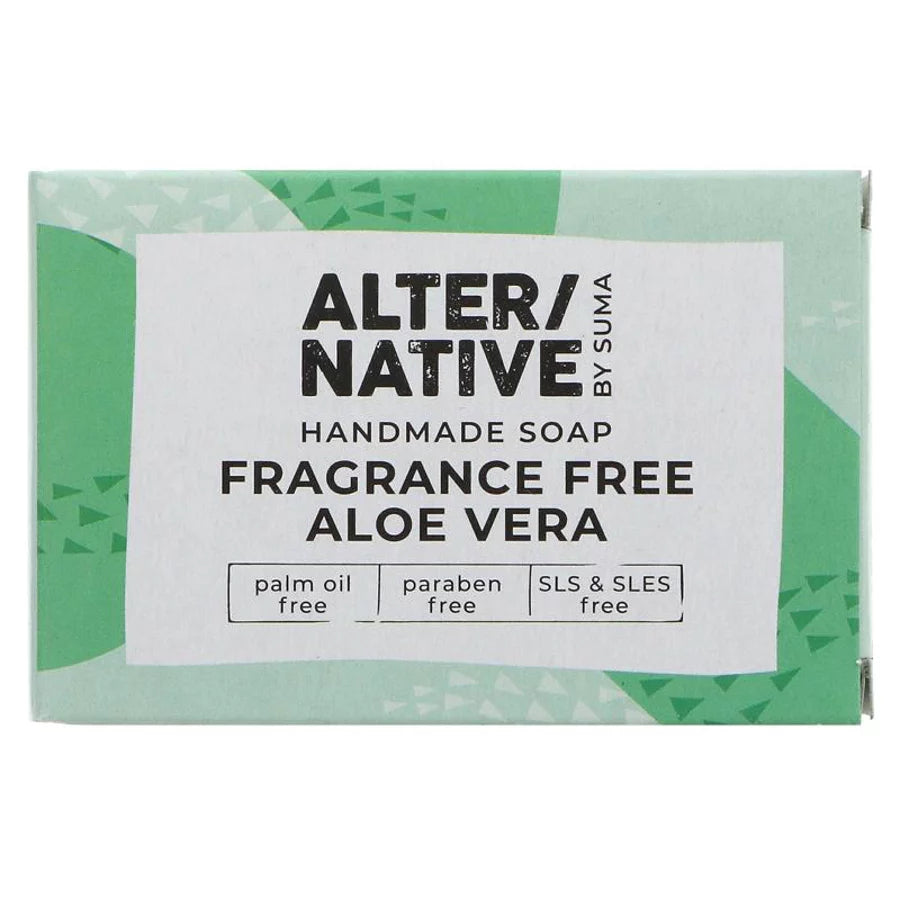 ALTER/NATIVE Soap Bar - Fragrance Free Aloe Vera