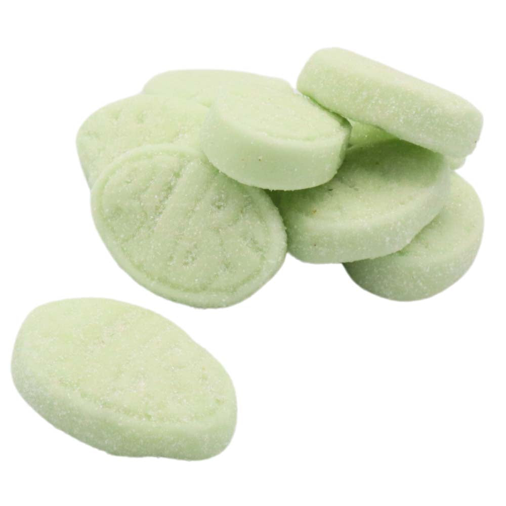 bubs sweets on white background