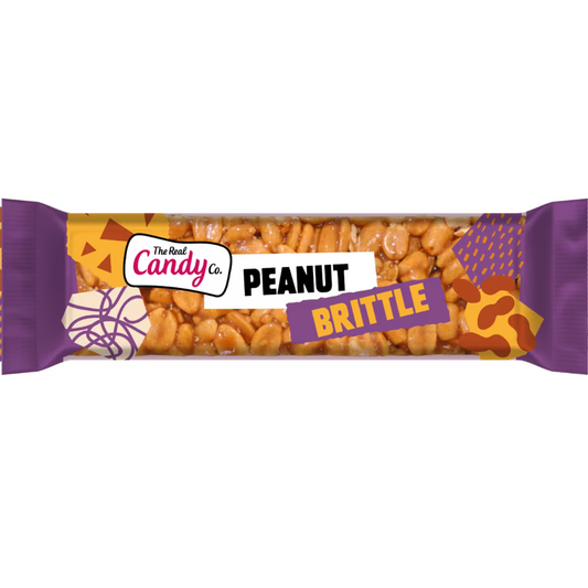 The Real Candy Co. Peanut Brittle Bar 100g