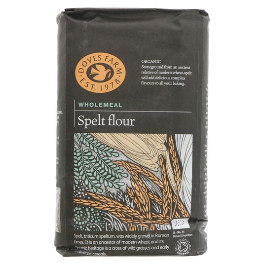 Doves Farm Spelt Wholemeal Organic Flour 1kg image 0