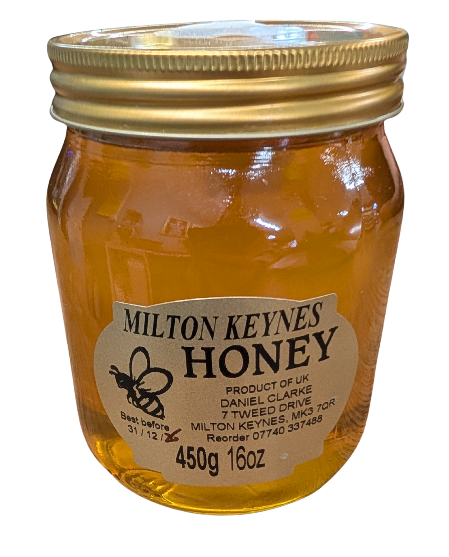 Milton Keynes Honey  16oz