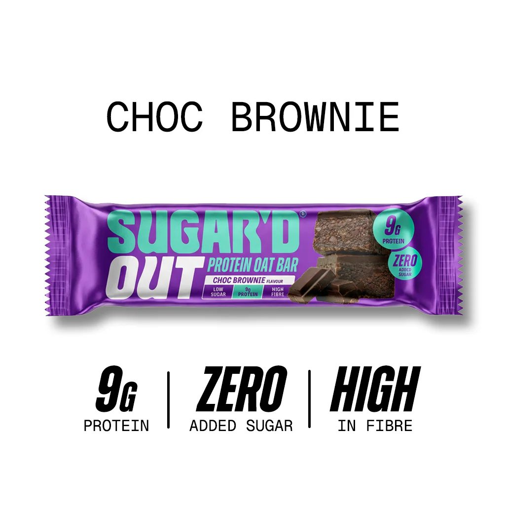 Sugar'd Out Choc Brownie Protein Fibre 62g