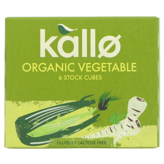 Kallo Stock Cubes- various - Organic Vegetable image