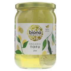 Jar of Biona Organic Tofu on a white background