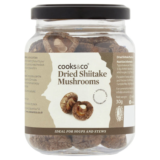 Cooks & Co Dried Shitake Mushrooms image 0