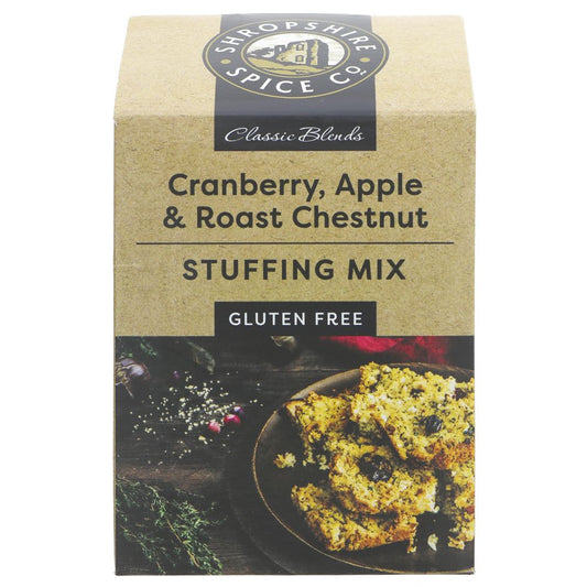 box of stuffing on a white background