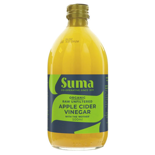 Suma Raw Unfiltered Apple Cider Vinegar (with mother) 500ml